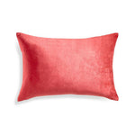 Viva 22"x15" Crushed Velvet Pillow with Down-Alte