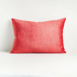 Viva 22"x15" Crushed Velvet Pillow with Down-Alte