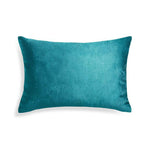 Viva 22"x15" Crushed Velvet Pillow with Down-Alte