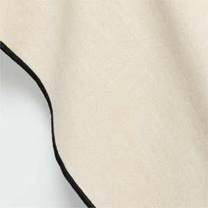 Mercer Merrow-Stitch Warm Natural Organic Cotton Tablecloth