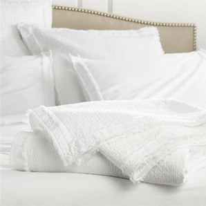 Washed Organic Cotton Coverlet