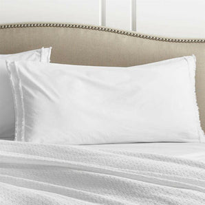 Washed Organic Cotton Sham.