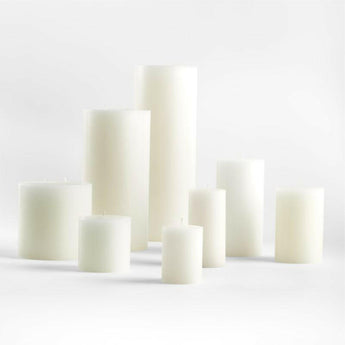 6x16 White Pillar Candle.