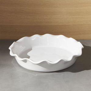 Ruffled Pie Dish.