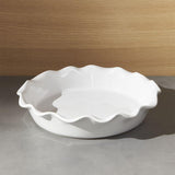 Ruffled Pie Dish.
