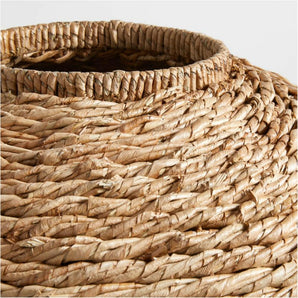 Large Handwoven Seagrass Vase 22"