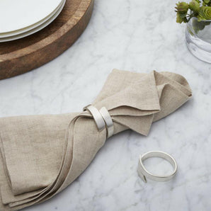 Wrap Silver Napkin Ring.