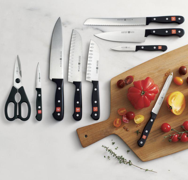 Wüsthof® Gourmet 5 " Serrated Utility Knife.