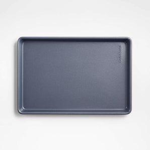 Crate & Barrel Slate Blue Jelly Roll Pan.