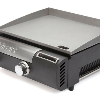 Gourmet Two Burner Gas Griddle.