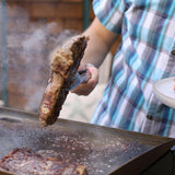 Gourmet Two Burner Gas Griddle.