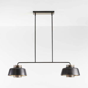 Colin Perforated Metal 2-Light Pendant