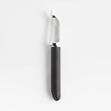 Crate & Barrel Black Soft-Touch Peeler.