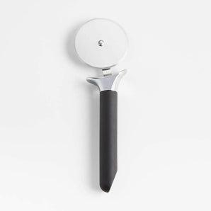 Crate & Barrel Black Soft-Touch Pizza Wheel.