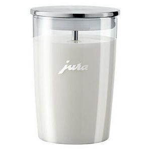 Jura Glass Milk Container.