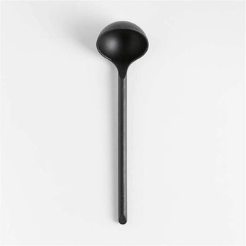 Crate & Barrel Black Nylon Ladle.