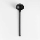 Crate & Barrel Black Nylon Ladle.