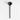 Crate & Barrel Black Nylon Ladle.