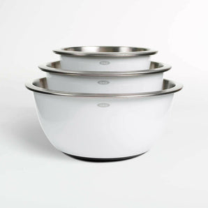 Oxo 3 Piece Stainless Steel Mixing Bowl