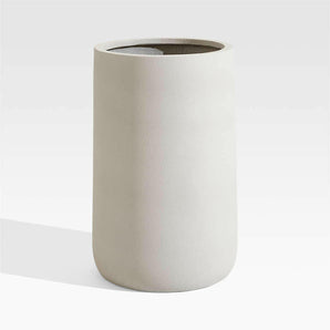 Saabira Taupe 23.25" Tall Indoor/Outdoor Planter.