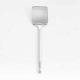 Crate & Barrel Stainless Steel Slotted Turner.