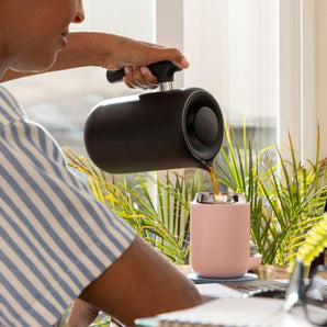 Fellow Clara Matte Black French Press.