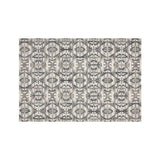 Pietro Terrazzo Grey Geometric Rug.