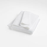 Quick-Dry White Organic Cotton Bath Towel..