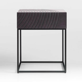 Circulus Blk Nightstand.