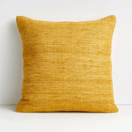 20" Cotton Sari Silk Pillow with Down-Alternative Insert
