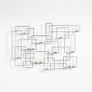 Circuit Pewter Wall Candle Holder.