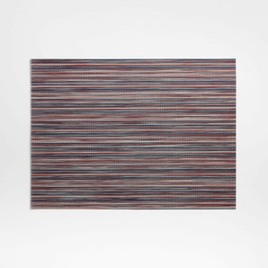 Chilewich Chime Multi-Stripe Vinyl Placemat.
