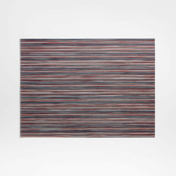Chilewich Chime Multi-Stripe Vinyl Placemat.