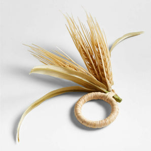 Faux Wheat Napkin Ring