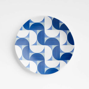 Marin Blue Tile Melamine Salad Plate