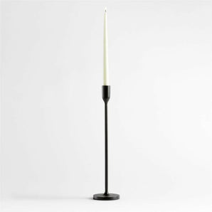 Megs Black Taper Candle Holder by Leanne Ford.