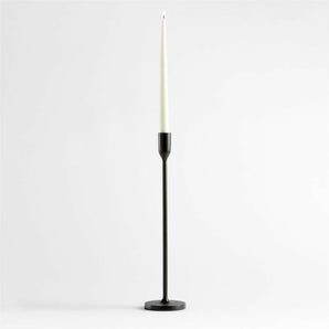 Megs Black Taper Candle Holder by Leanne Ford