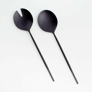 Black Servers, Set of 2.