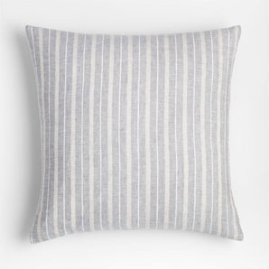 Gil 23" Stripe Pillow with Down-Alternative Insert by Leanne Ford.
