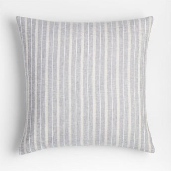 Gil 23" Stripe Pillow with Down-Alternative Insert by Leanne Ford.