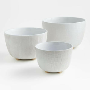 Ena Ceramic Mixing Bowls, Set of 3