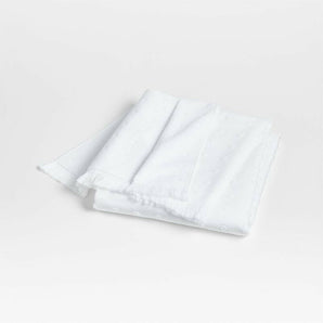 Dotty Organic White Bath Towel..