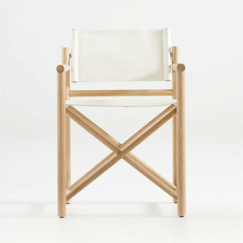 Mast Leather Director's Counter Stool by Leanne Ford.